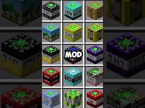 The Ultimate Lucky TNT Mod in Minecraft | Mind-Blowing Explosions!