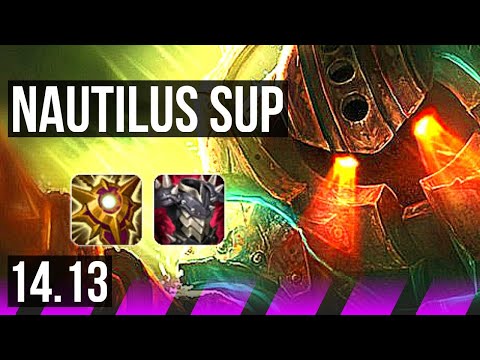 NAUTILUS & Jinx vs RUMBLE & Draven (SUP) | Rank 1 Nautilus, Rank 7, 4/4/24 | NA Challenger | 14.13