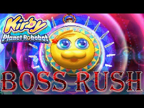 Kirby: Planet Robobot - Boss Rush (True Arena, No Damage)