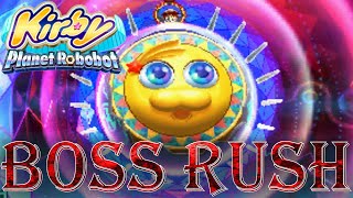 Kirby: Planet Robobot - Boss Rush (True Arena, No Damage)