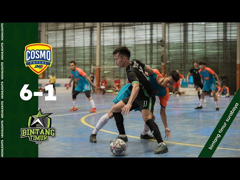HIGHLIGHTS PERTANDINGAN UJI COBA: COSMO FC JAKARTA 6 x 1 BINTANG TIMUR SURABAYA