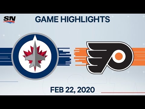 NHLハイライト|フライヤーズ対ジェッツ - 2020年2月22日 (NHL Highlights | Flyers vs. Jets – Feb. 22, 2020)