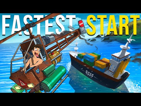 A SOLO'S START Doesn't Get BETTER than THIS! - Rust