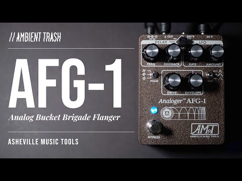 Asheville Music Tools AFG-1 Dynamic Flanger 2023 - Present - Whetstone Rock Bronze imagen 2