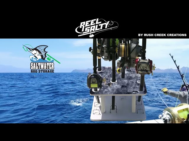  Reel Salty 10-Rod Offshore/Inshore Waterproof Fishing