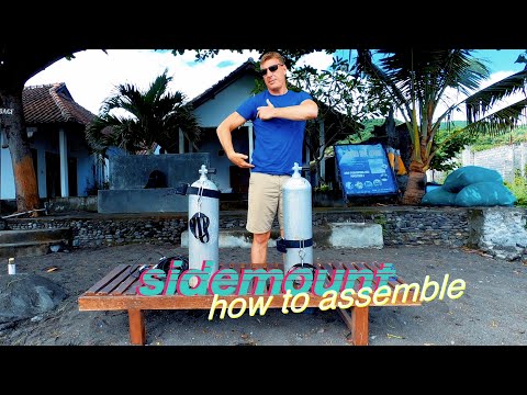How to assemble sidemount. 10 years of experience. Episode 454