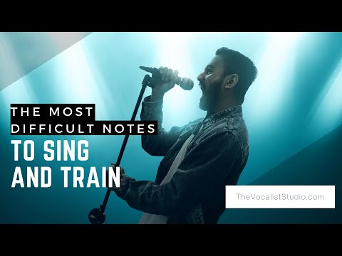 The Most Difficult Notes To Sing & Train | Robert Lunte | The Vocalist Studio