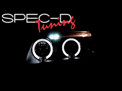 SPECDTUNING DEMO VIDEO: 2004-2008 CHEVY AVEO HALO LED PROJECTORS