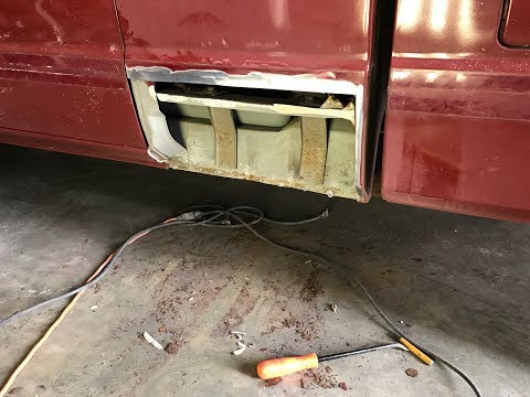 Chevrolet S10 Cab Extension Rust Panel Replacement