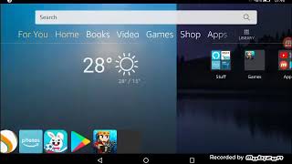 How To Make A Folder  On Amazon Fire Tablet
