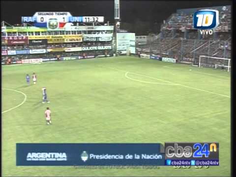 CANAL 10 - cba24n - ATL RAFAELA 0 UNION 2 - CLAUSURA 2012 PRIMERA DIVISION