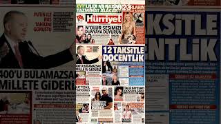17.01.2023 Gazeteler #haberler #Türkiye