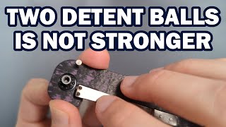 Debunking Dual Detent Strength - Knife Design Deep-Dive - Oz Roosevelt Qvist Variant
