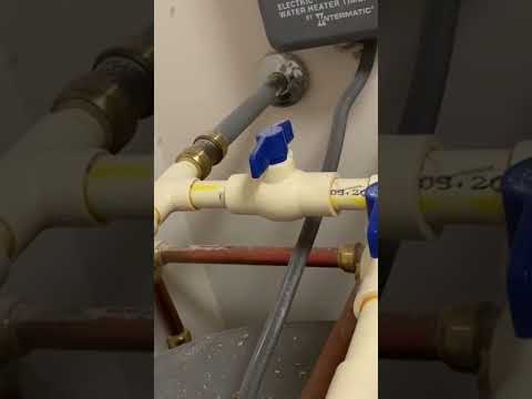 Mysterious Water Heater Bypass ? @TappPlumbing #shorts #plumbing