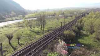 preview picture of video 'Trenuri de calatori pe M202 la Ohaba si Ciopeia - 19.04.2013'