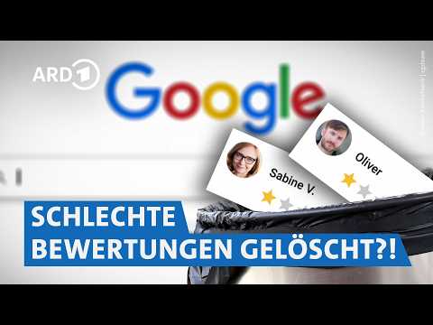 Google-Bewertungen: Wird ehrliche Kritik immer wieder gelöscht? 😠⭐ | Markt WDR
