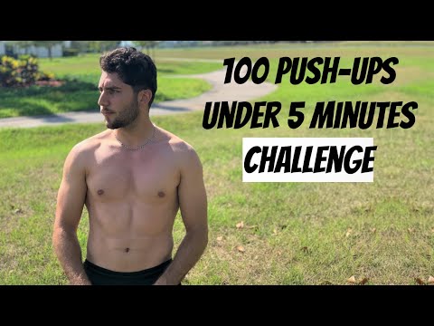 100 Push-Ups Under 5 Minutes CHALLENGE