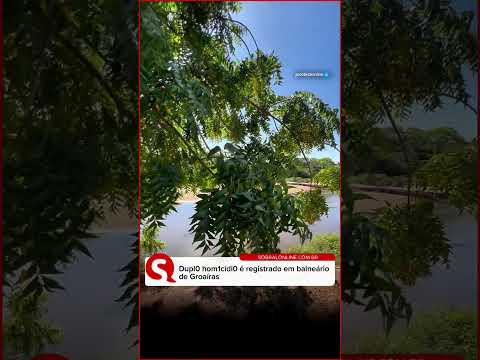 Urgente: Duas pessoas são vítimas de duplo homicídio em Groaíras #ceará. Imagens direto do local