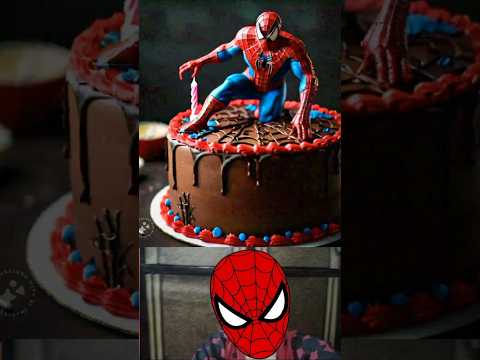 Superheroe,s cake #avengers #marvel #spidermancake #shorts
