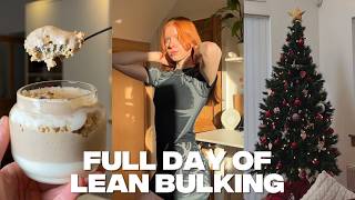 How to STAY ON TRACK With Fitness This Holiday Season | lean bulk full day of eating