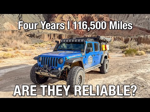Gladiator 4 Years and 116,500 miles Update - Are They Reliable?