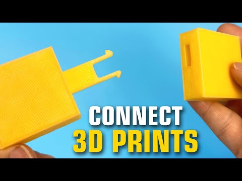 Connect 3D Printed Parts | Design for Mass Production 3D Printing
