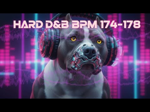 Hard D&B BPM 174-178 Fusão de Neurofunk Techno
