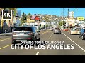 [4K] LOS ANGELES WESTSIDE - Driving La Cienega, 3rd St, Fairfax, Beverly & Sunset Strip, California