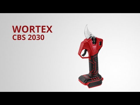 фото аккумуляторный секатор wortex (вортекс) cbs 2030 xlt бесщеточный, 18 в, ветки до 28 мм. 3 ступени ре 0