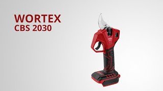 Cordless pruner ALL1 SOLO CBS 2030 WORTEX