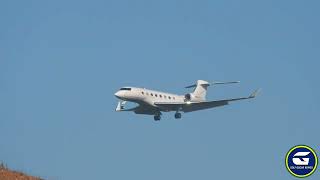 ELON MUSK E BOLSONARO POUSAM NO AEROPORTO INTERNACIONAL CATARINA