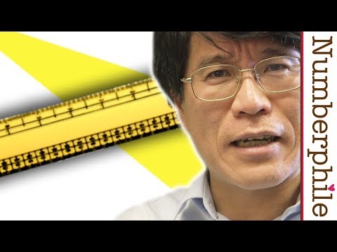 定規のバランスをとる - Numberphile (Balancing a Ruler - Numberphile)