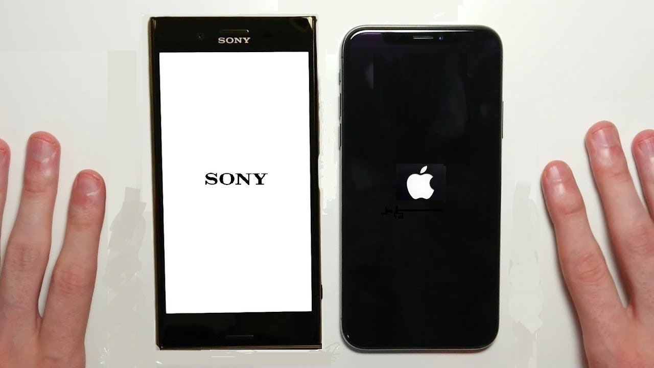 iPhone X vs Sony Xperia XZ Premium Speed Test & Camera Comparison!