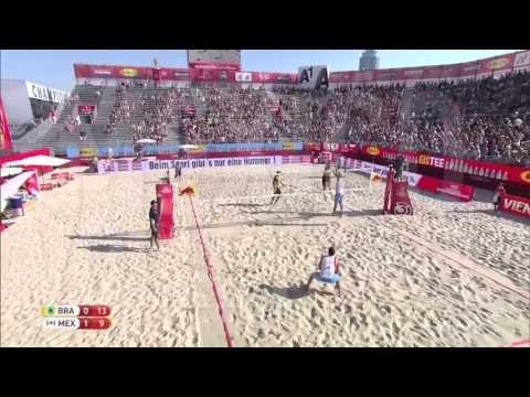 Juan Virgen/Lombardo Ontiveros vs Brasil VIENNA 2017