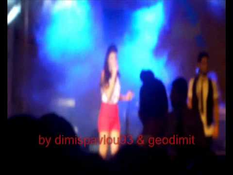 Ivi Adamou ft Melisses - Like a g6 + baby it's over (live -finikoudes, larnaka 2011)