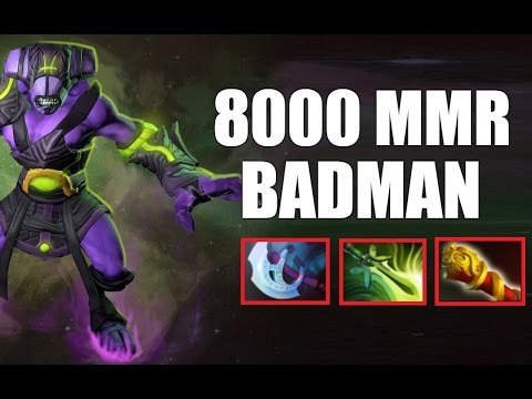 8K MMR Badman Playing Faceless Void with Manta and Monkey King Bar