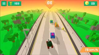 Pixel traffic highway racing /CZ/ to auto mě srazilo ??!!