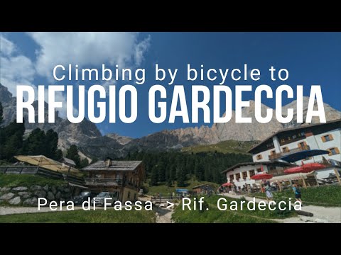 Rifugio Gardeccia by bicycle thumbnail