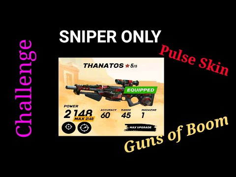 THANATOS: SNIPER ONLY!! (Guns of Boom)
