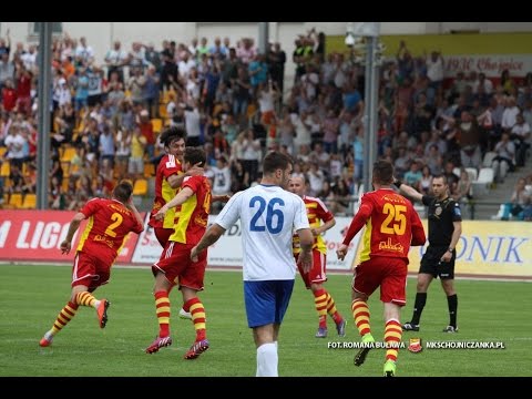 Bramki z meczu Chojniczanka Chojnice - MKS Kluczbork 3:1 (29.05.2016)
