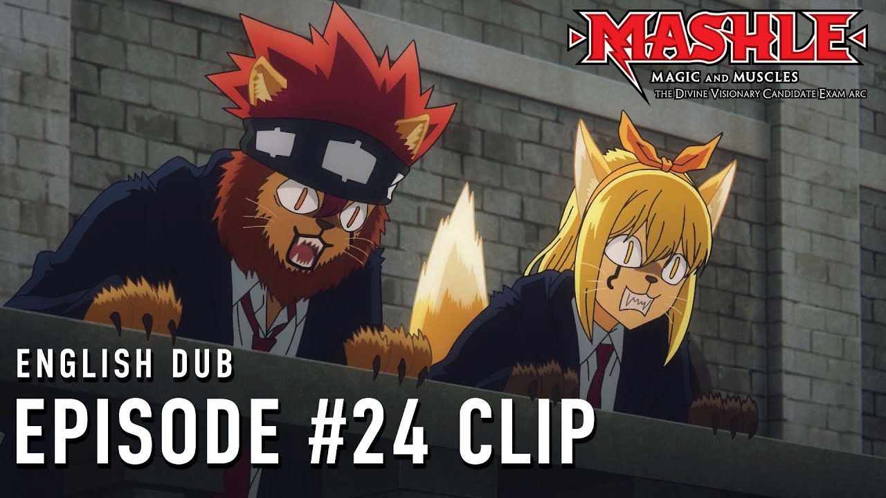 MASHLE: MAGIC AND MUSCLES The Divine Visionary Candidate Exam Arc | English Dub Episode 24 Clip