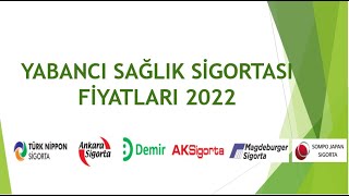 Yabancı Sağlık Sigortası I En Uygun Fiyat I İkamet Sigorta Fiyat Listesi