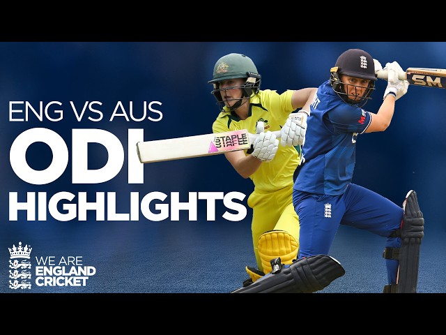 Knight’s Thrilling 75* & Sciver-Brunt’s Ton | England Women v Australia 2023 ODI Highlights Knight’s Thrilling 75* & Sciver-Brunt’s Ton | England Women v Australia 2023 ODI Highlights