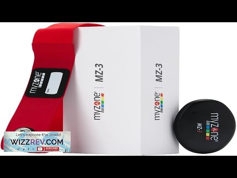 MYZONE MZ 3 Physical Activity Chest Strap Heart Rate Monitor Fitness