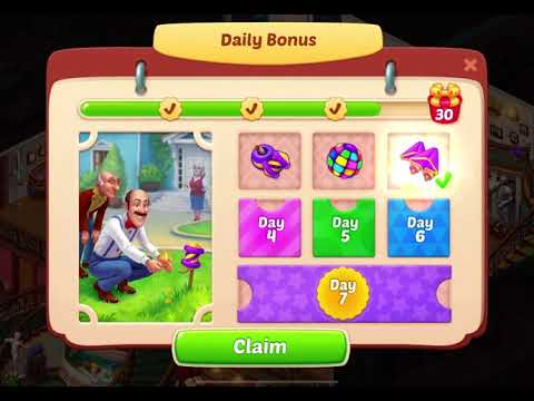 Homescapes 853 level Gameplay Story