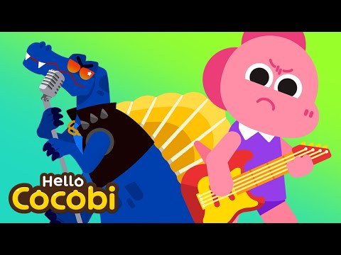 ⚡The Biggest Dinosaur, Spinosaurus | Dinosaur Nursery Rhymes for Kids & Babies | Hello Cocobi