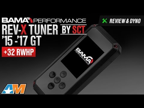 2015-2017 Mustang GT Bama Rev-X Tuner by SCT w/ 2 Custom Tunes Review & Dyno