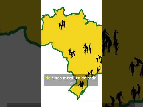 Uma Mina em Minas Gerais Tem o Minério de Zinco Mais Rico do Planeta #Shorts