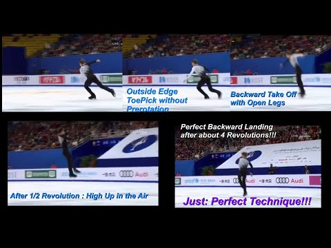 Quad Lutz HIGH QUALITY Mikhail Kolyada  Boyang Jin Nathan Chen  Perfect Technique