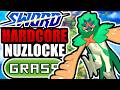 Pokémon Sword Hardcore Nuzlocke - Grass Types Only! (No items, No overleveling)